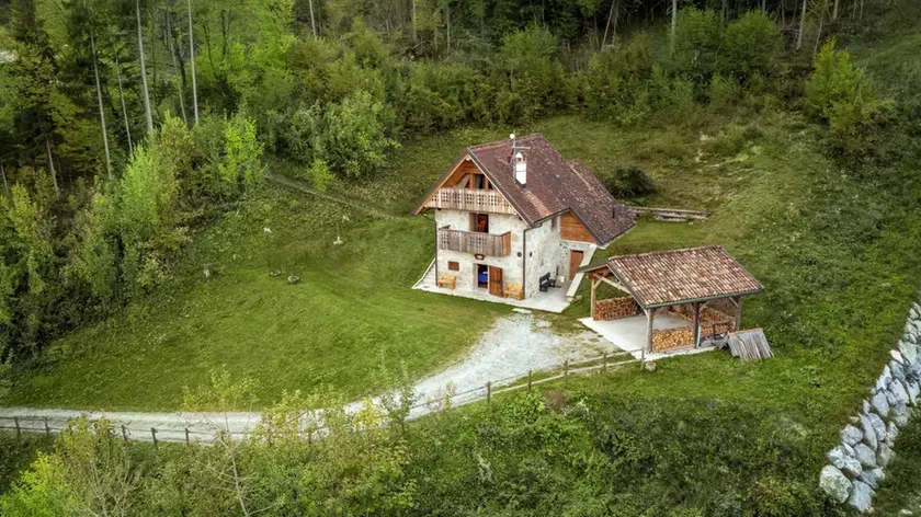L'albergo diffuso di Borgo Soandri a Sutrio: le case di Parnassia