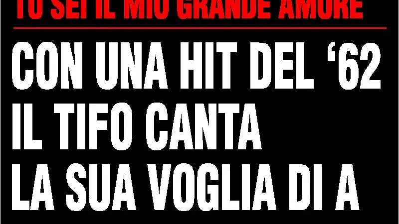 RIPETEREMO QUESTO SPETTACOLO?. La risposta è: no, ma quasi. Per il semplice fatto che a Torino i tifosi in curva erano duemila, mentre questa volta a duemila non ci si arriva. Però siamo certi che i tifosi saranno ancora una volta l’uomo in più di questo bellissimo Padova: incitando sempre la squadra e cantando tutto il repertorio, a partire da «Tu sei il mio grande amore» (e leggi sotto che canzone è).
