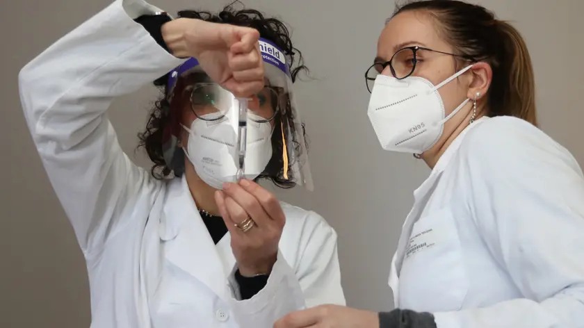 ZAGO . AG.FOTOFILM . TREVISO . CA' FONCELLO PRIMI VACCINATI AL COVID19