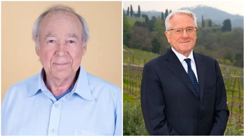 Da sinistra Ivano Giacomin e Paolo Rocca