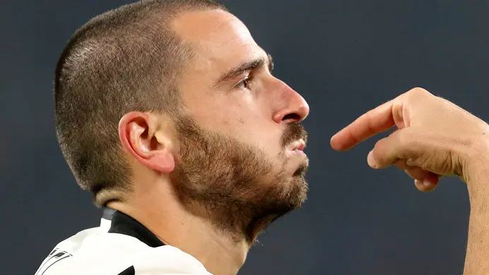 20.10.16, Torino, Juventus Stadium, Serie A 11a Giornata - JUVENTUS-NAPOLI nella foto: esultanza gol 1-0 Leonardo Bonucci
