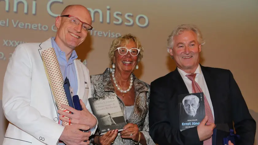 sparvoli Treviso Premio Comisso un foto vincitore sez biografia ernest junger e cristofori alberto