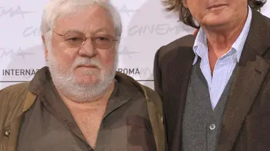 22/10/2009 LN CINEMA FESTIVAL INTERNAZIONALE DEL FILM DI ROMA , PHOTOCALL FILM LA MAGLIETTA ROSSA NELLA FOTO PAOLO VILLAGGIO ADRIANO PANATTA MIMMO CALOPRESTI