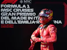 The delusion of Carlos Sainz of Spain and Ferrari SF-24 during Qualify of the Formula 1 Gran Premio del Made in Italy e dell’Emilia-Romagna at Enzo e Dino Ferrari Circuit on May 19 2024 in Imola, Italy. ANSA/DANILO DI GIOVANNI