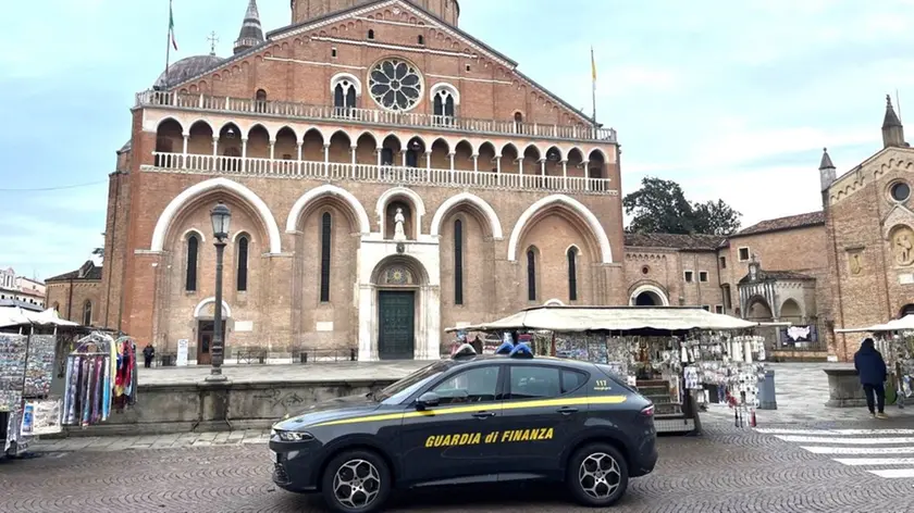 Guardia di finanza a Padova