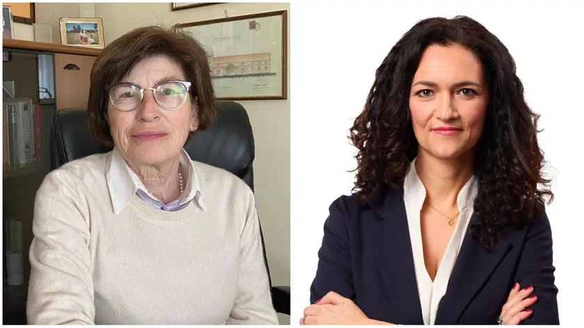 Renata Michielon a sinistra e Martina Rocchio a destra