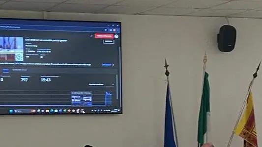 Un momento della conferenza organizzata dalla Consulta degli studenti