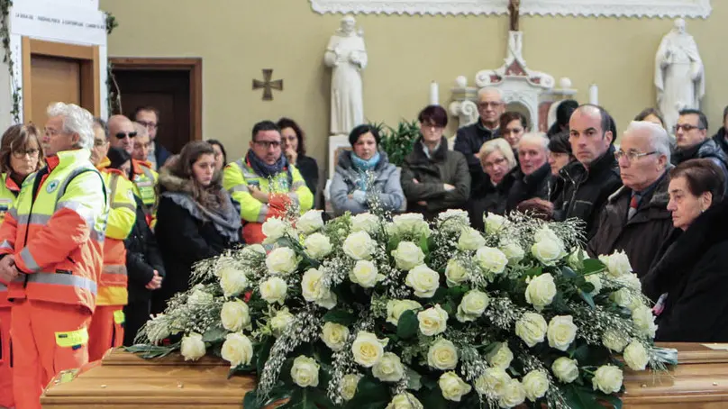 POLETTO - FOTO PIRAN - GAZZO - FUNERALE MARINA MARCHIORON