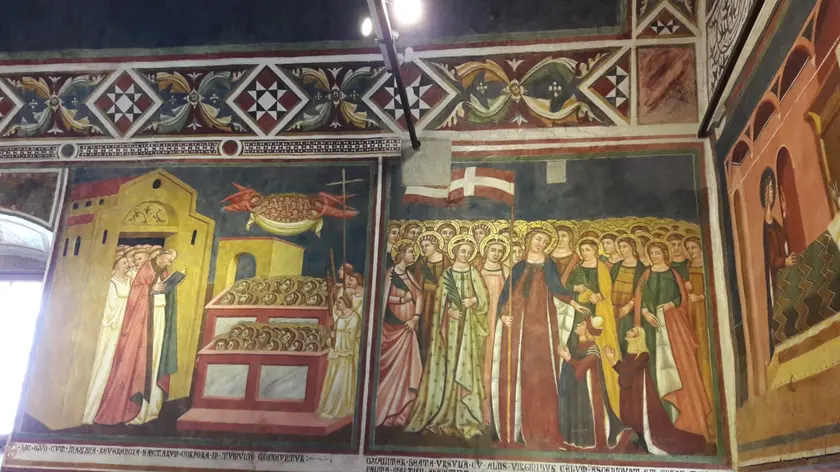 Il ciclo di affreschi di Sant'Orsola nell'omonima chiesa di Vigo di Cadore