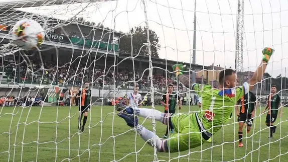 Interpress\M.Tagliapietra Venezia 11.08.2019.- Calcio Coppa Italia. Venezia\Catania. 2 gol Venezia, Aramu
