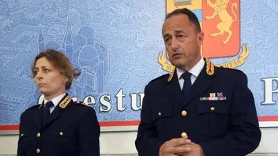 BARON - AGENZIA BIANCHI - PADOVA - CONFERENZA QUESTURA ARRESTO ALBANESI