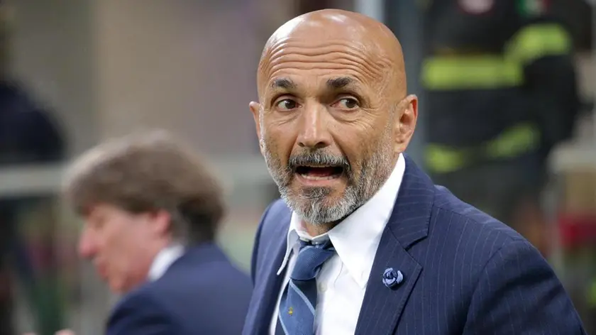 FC Inter's coach Luciano Spalletti looks on during the Italian Serie A soccer match between FC Inter and Empoli at Giuseppe Meazza Stadium in Milan, Italy, 26 May 2019. ANSA / Roberto Bregani