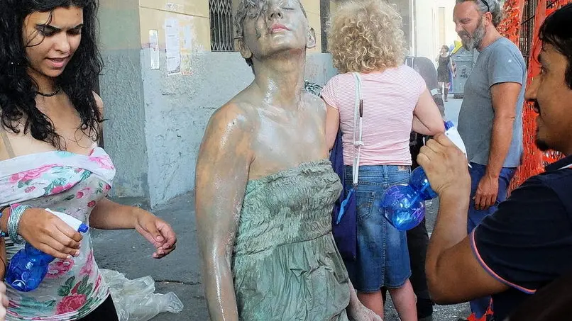 BARSOTTI - FLASH MOB ALL'ISTITUTO D'ARTE SELVATICO