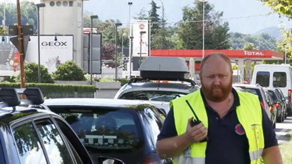 Borin Montebelluna protezione civile per disagio traffico Borin Montebelluna protezione civile per disagio traffico