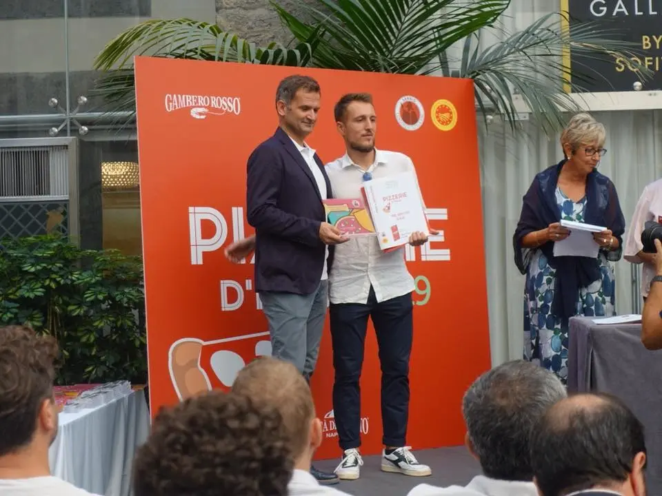 La premiazione a Napoli