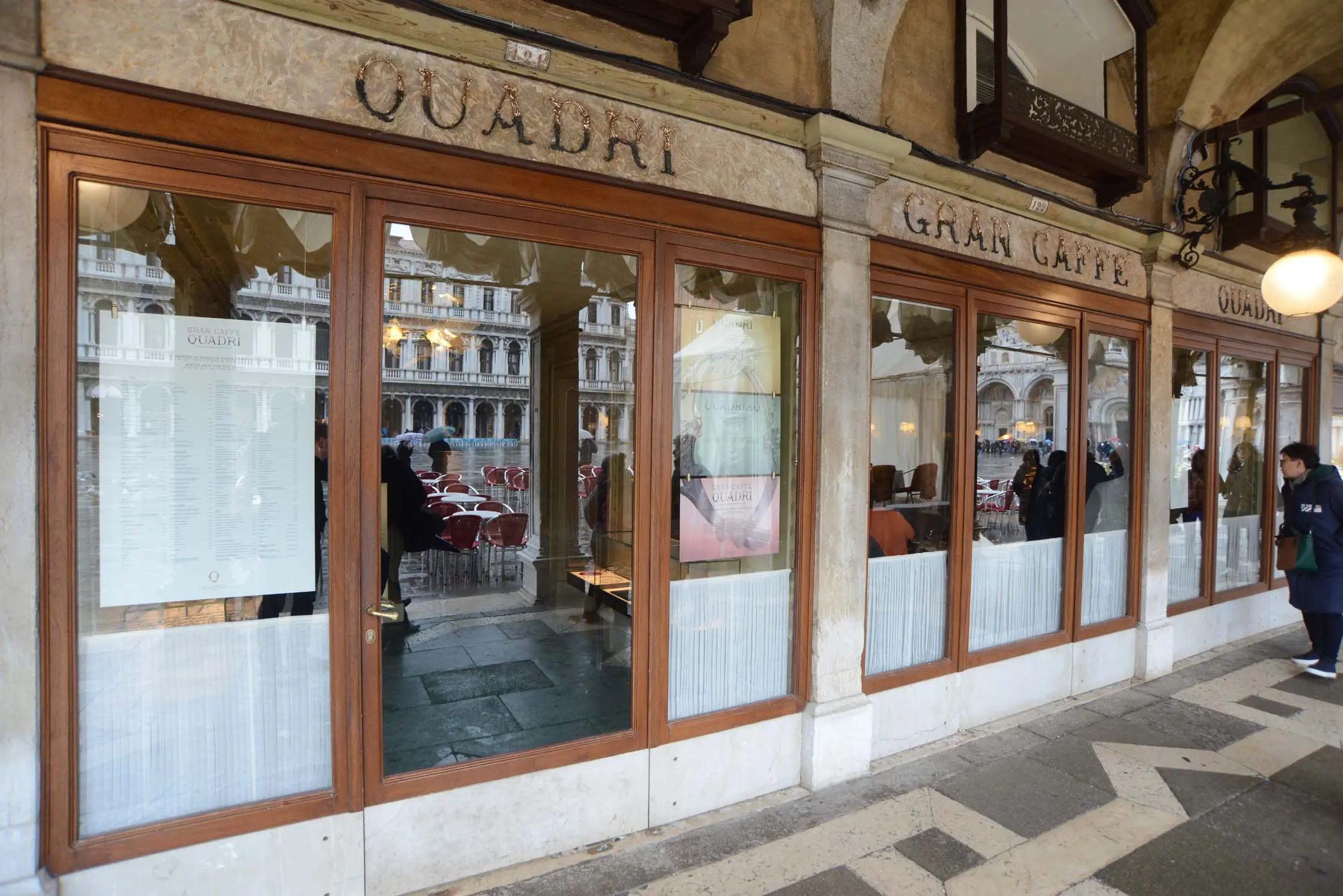 Il Gran Caffè Quadri a Venezia