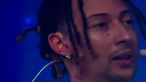 3/7/2018, Milano, Forum dell' Economia Digitale. nella foto Ghali, rapper