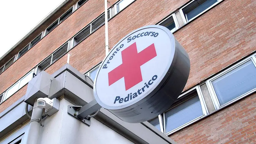 Entrata pronto soccorso pediatrico