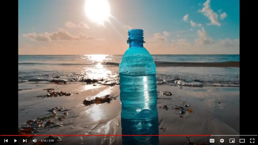 Il frammento di uno dei video premiati da Arpav