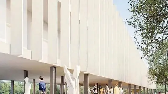Il rendering dell’istituto Selvatico