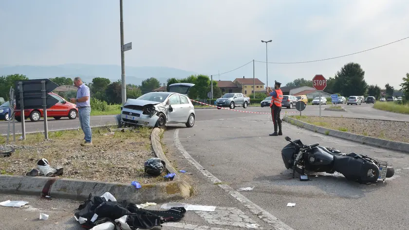 I mezzi coinvolti nel grave incidente