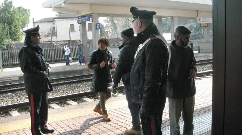 BELLUCO.CARABINIERI STAZIONE FFSS MONTEGROTTO