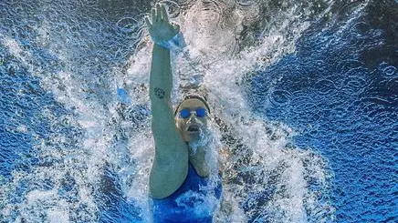 Federica Pellegrini ANSA/PATRICK B. KRAEMER