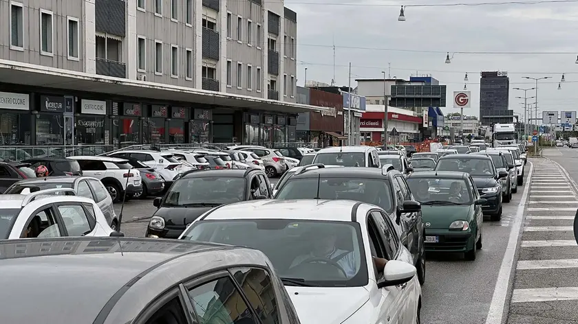 Traffico in tilt a Padova Est