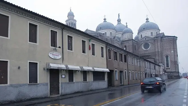 MALAGOLI - CARTELLO CHIUSURA PIZZERIA SERIUS