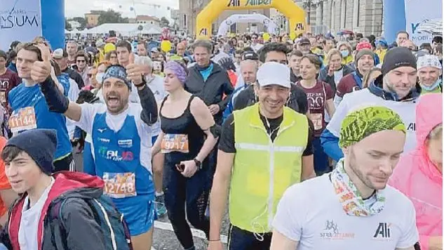 L'edizione dello scorso anno della Padova marathon