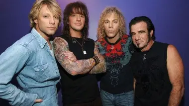 Dall’alto: i Bon Jovi Ben Harper e Giovanni Allevi Alcune delle star del «No Borders Festival»