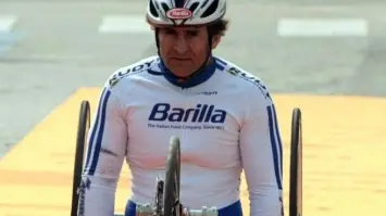 CAMPIONE SEMPRE Alex Zanardi è abituato a non mollare mai
