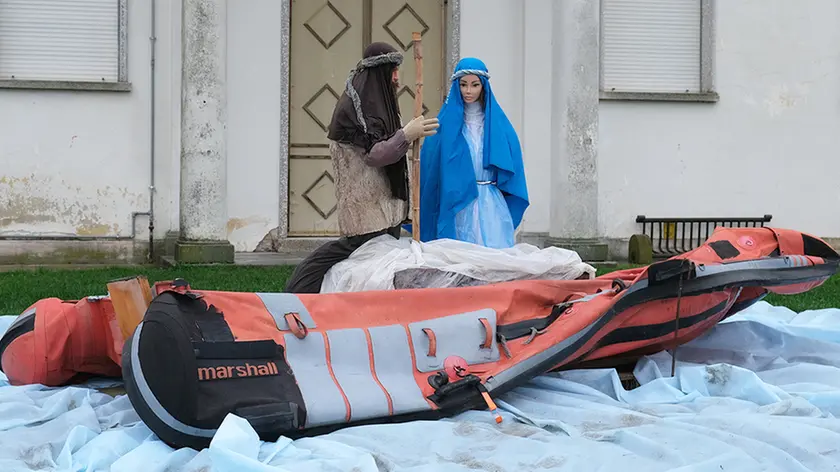 POLETTO-FOTOPIRAN-TREBASELEGHE-VANDALI PRESEPE SANT'AMBROGIO