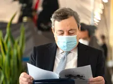 Il presidente del Consiglio Mario Draghi
