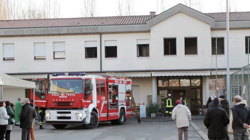 MALAGOLI INCENDIO PATRONATO SAN LORENZO DI ALBIGNASEGO