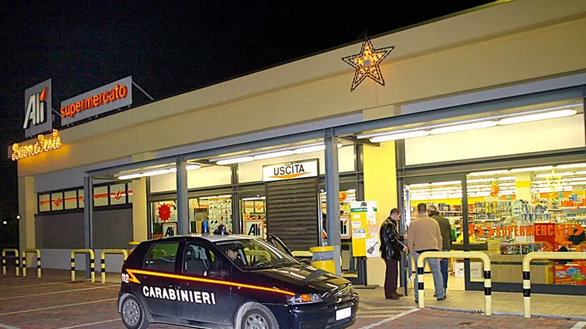 Rapina Supermercato Alì Busa di Vigonza MILANESI