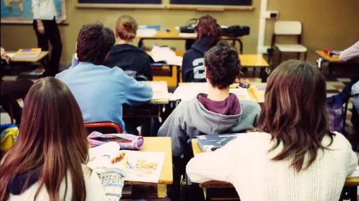 Studenti in classe