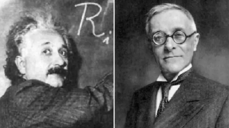 Albert Einstein e Tullio Levi Civita