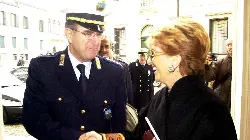 Aldo Zanetti, dieci anni fa con l'ex sindaco Destro