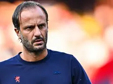 Genoa’s Italian head coach Alberto Gilardino prior to kick-off in the Italian Serie A soccer match Genoa Cfc vs Hellas Verona Fc at Luigi Ferraris stadium in Genoa, Italy, 1 September 2024. ANSA/STRINGER