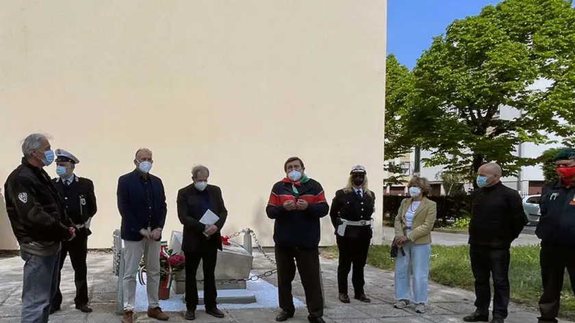 TOME -AGENZIA BIANCHI-PADOVA- MONUMENTO AI CADUTI RSTAURATO ALL'ARCELLA