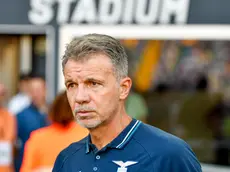 Lazio's Head Coach Marco Baroni prior the italian soccer Serie A match between Udinese Calcio vs SS Lazio at the Bluenergy Stadium in Udine, Italy, 24 August 2024. ANSA/Ettore Griffoni