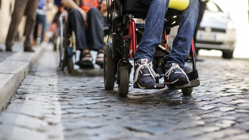 29/07/2016 Roma, presentazione dell'App NoBarriere, contro le barriere achitettoniche per disabili