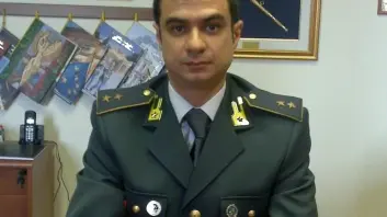 TENENTE ANTONIO MARRA Comandante dei finanzieri di Este