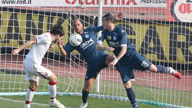 BARSOTTI PADOVA-ALBINOLEFFE STADIO EUGANEO 1°gol BOVO