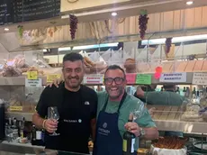 Domenico Induddi e Francesco Silvio Carbonara nel loro nuovo locale