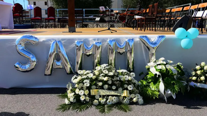 Il funerale di Sammy Basso a Tezze sul Brenta