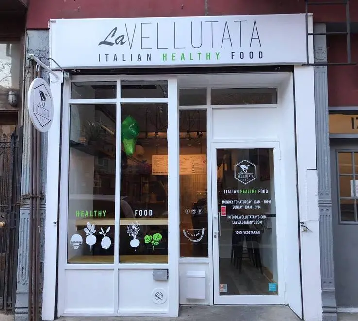 La vetrina del ristorante