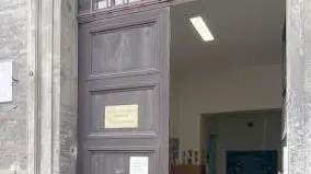 L’ingresso della scuola dell’infanzia Santa Maria del Carmine