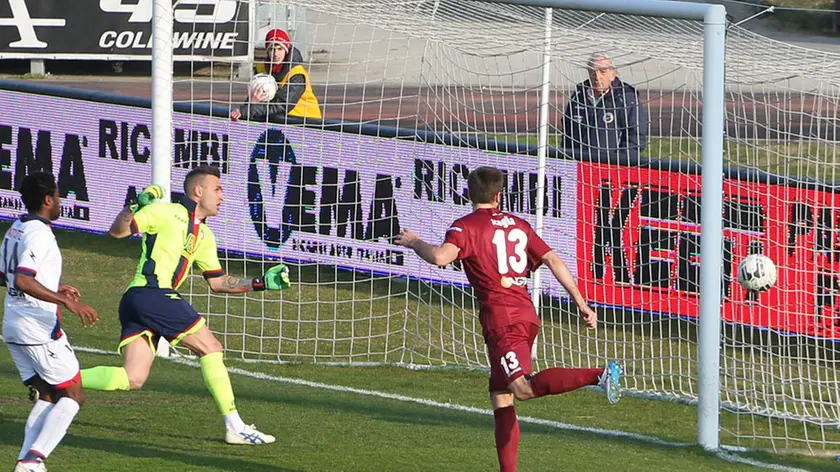 BARON CITTADELLA-CROTONE occasione di testa Scaglia
